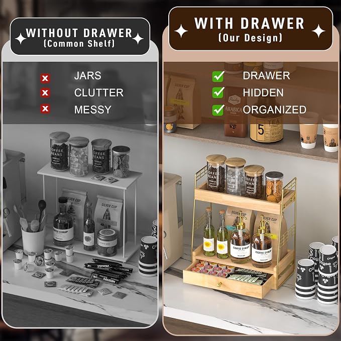Coffee Bar Station Organizer - Image 5