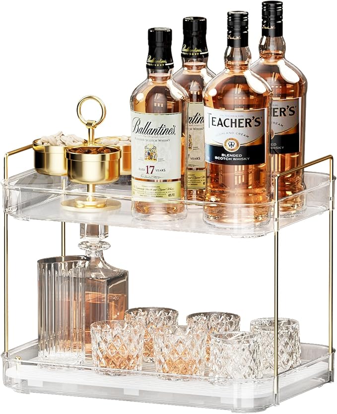 Seoneiro Whiskey Tray, Glass Cup Rack, Mug Holder, Coffee Cup Organizer by Seoneiro