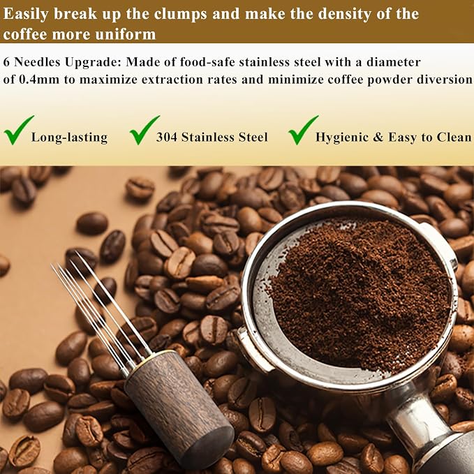 51mm Espresso Tamper Espresso Accessories Kit: Espresso Tamper Set, Coffee - Image 4