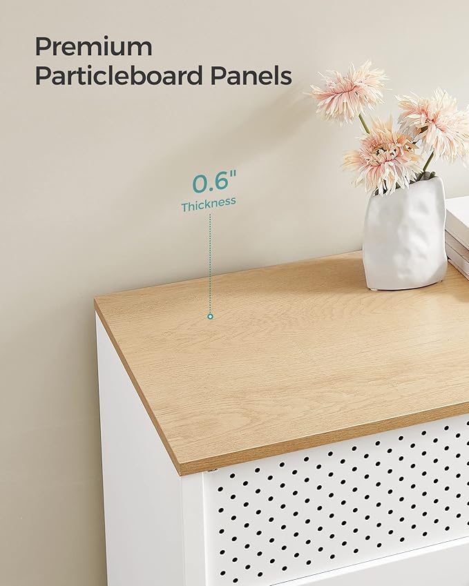 SONGMICS Storage Cabinet, Metal Cabinet, Sideboard - Image 6