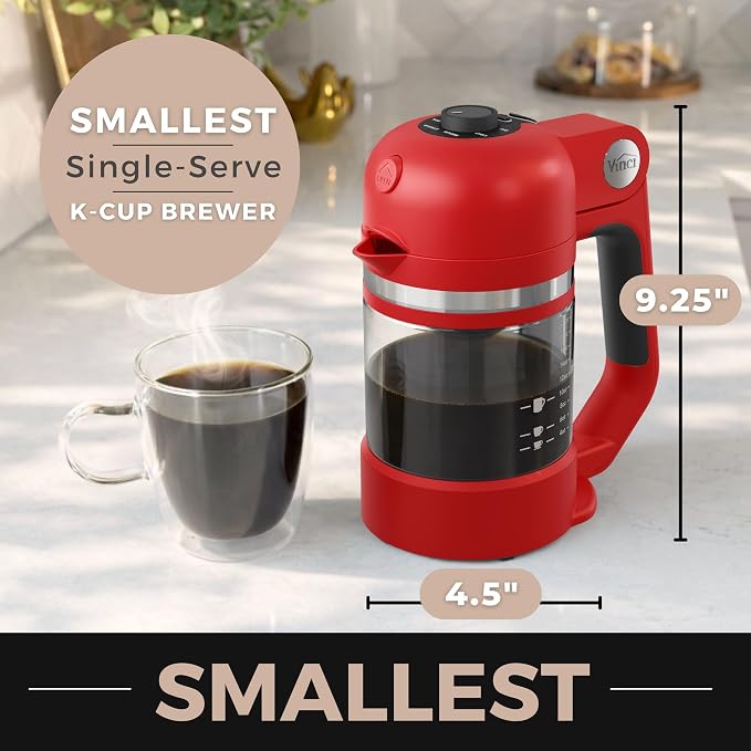 VINCI Micro Café Smallest Single-Serve Coffee Brewer | Compatible - Image 2