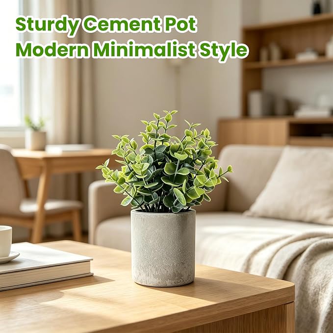 Artificial Potted Plants Small Faux Plants - Image 6
