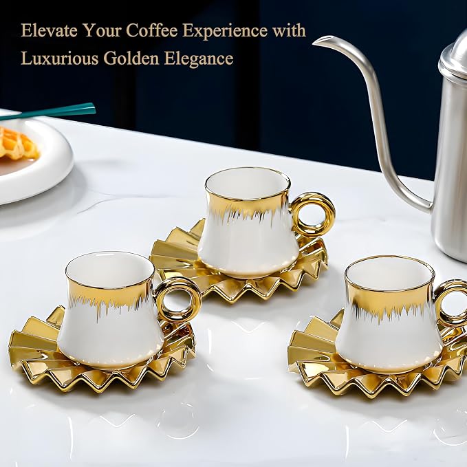 Espresso Cups With Saucer - Image 5