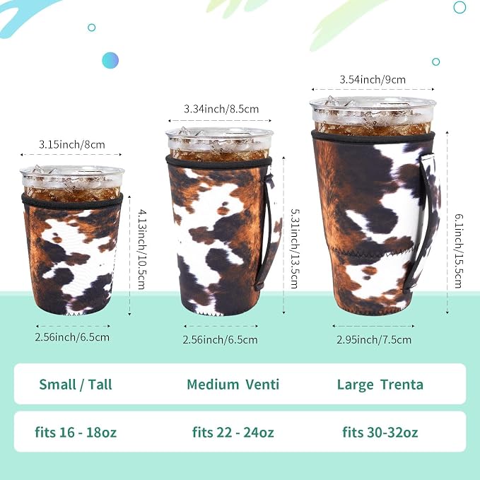 Iced Coffee Sleeve Insulator Sleeves - Image 2