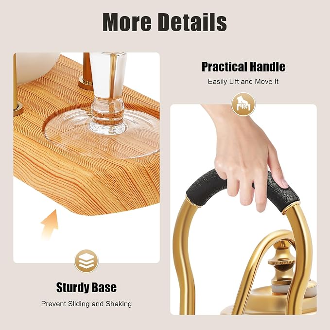 Siphon Coffee Maker, 400 Ml/15 Oz Syphon Coffee Brewer Belgium Luxury Royal - Image 2