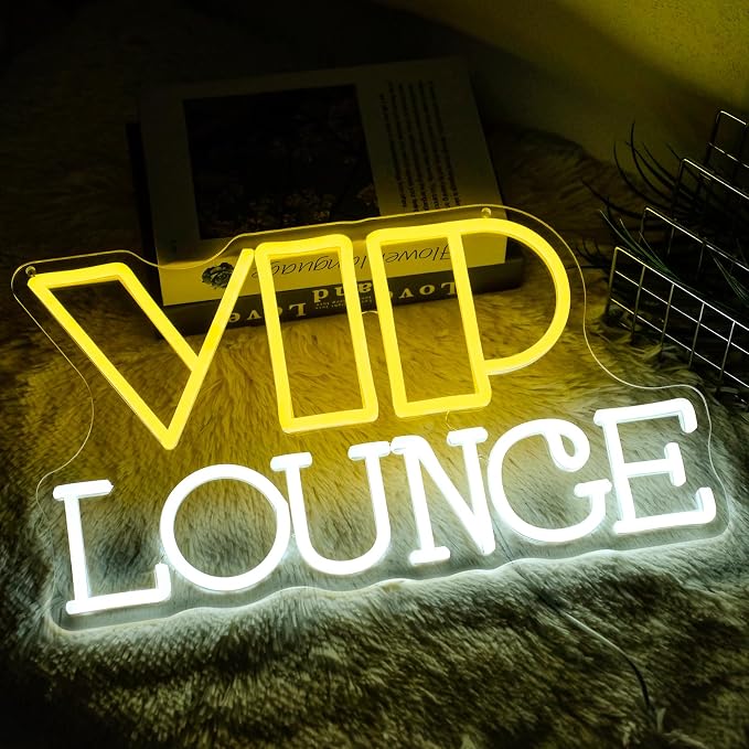 VIP Lounge Neon Sign Dimmable VIP Neon Light Sign - Image 6