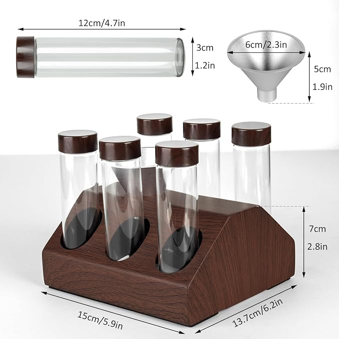 Single Dose Coffee Bean Storage 6 Tubes - Image 7