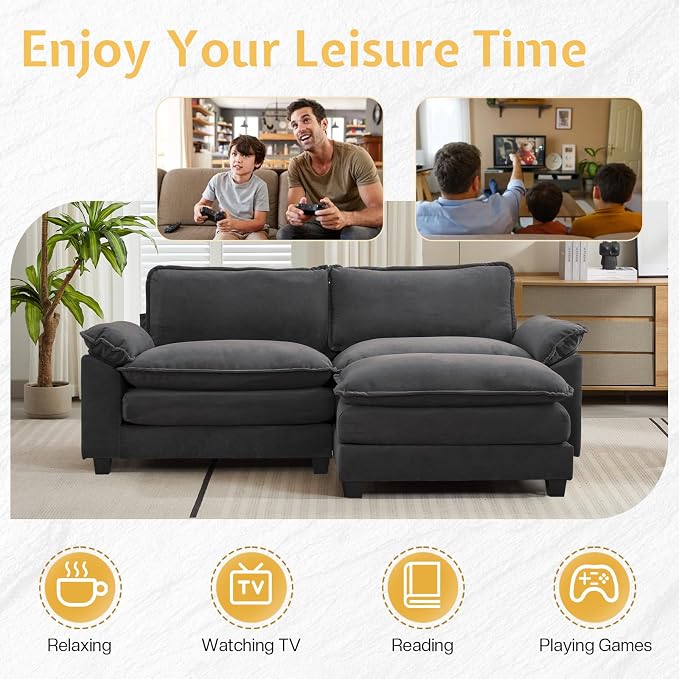 Modular Sectional Sofa, Cloud Couch - Image 6