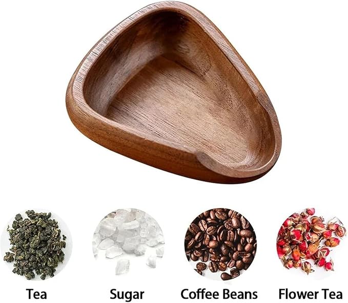Multi-functional Wooden Coffee Bean Dosing Cup - Image 6