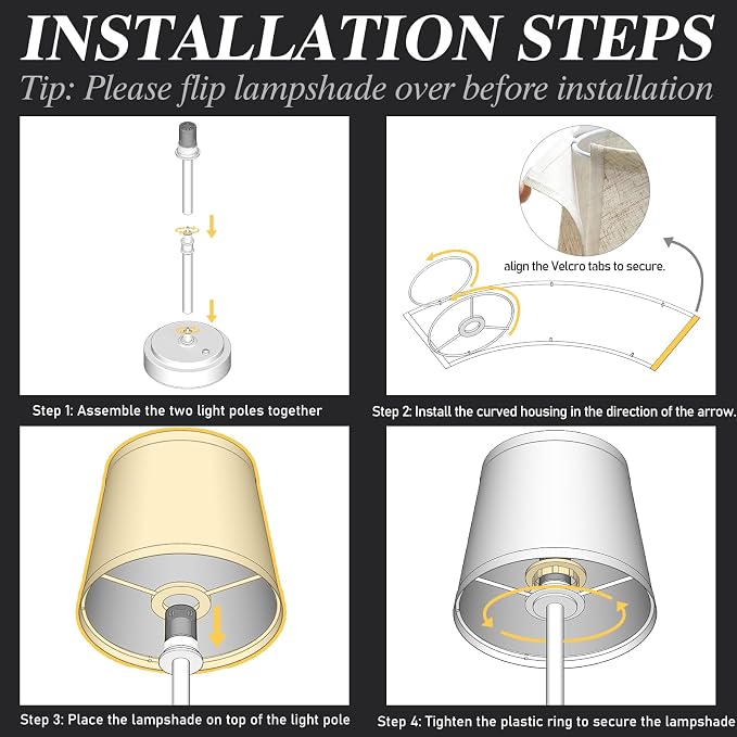Cordless Table Lamp Rechargeable - Image 8