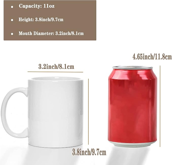TANGLONG Sublimation Mugs Blank, Tazas Para Sublimacion, Bulk Mugs - Image 2