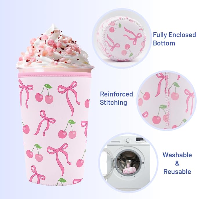 Iced Coffee Sleeve Reusable Cup Sleeves - Image 5