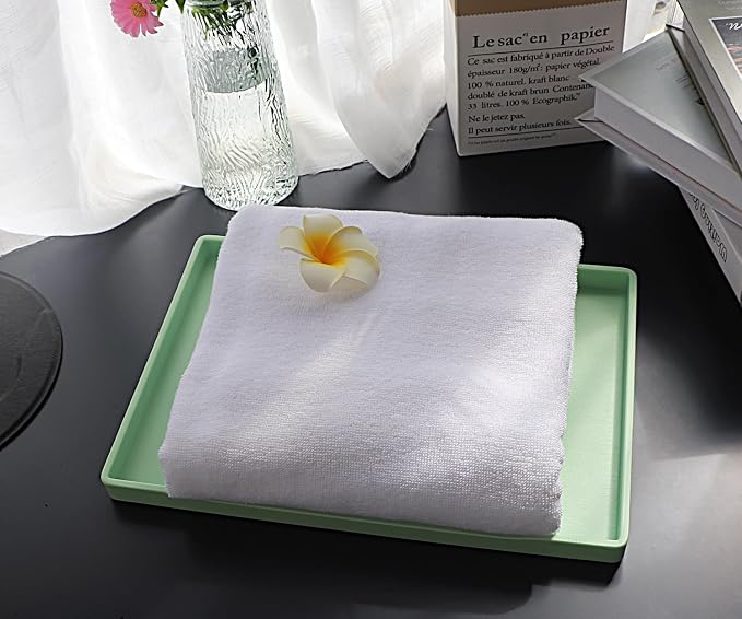 Green Serving Tray for Gathering Small Items | Serving Accessory, Perfume and - Image 2