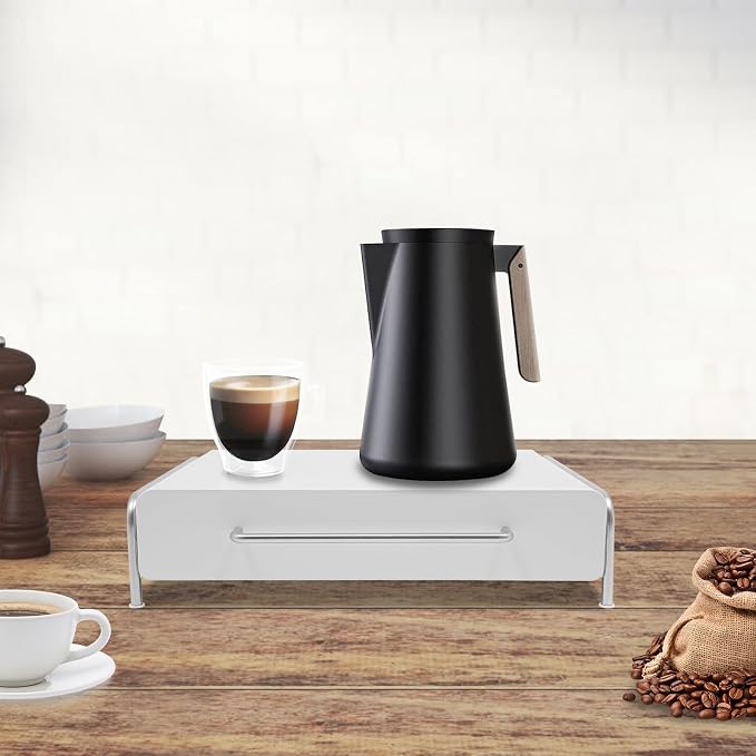 Coffee Pot Holder, Coffee Capsule Storage Drawer Coffee Pod Storage Rack - Image 8