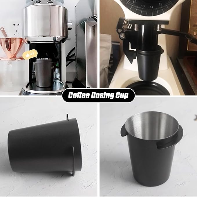 Coffee Dosing Cup 51mm, Stainless Steel Espresso Dosing Cup - Image 9