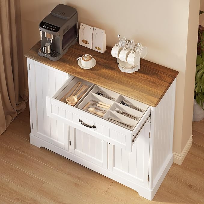 Gizoon Kitchen Coffee Bar Cabinet - Image 6