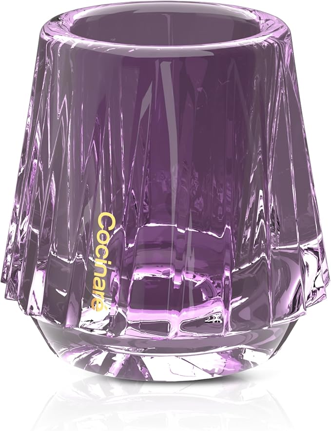 Cocinare KissCup Crystal Espresso Cup – 1.5oz Demitasse Cup by Cocinare