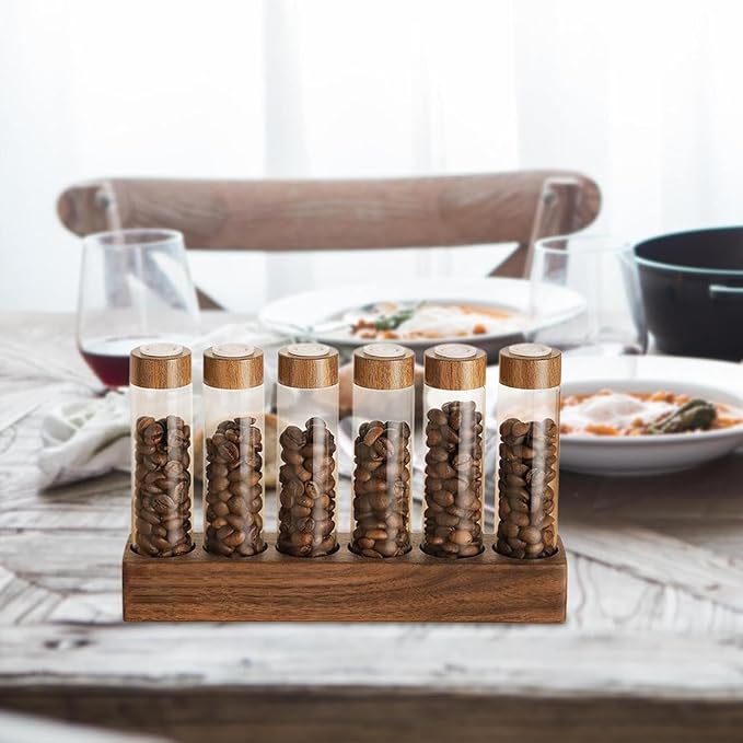 Coffee Bean Dispenser, Coffee Cellar Tube, Coffee Bean Storage Container - Image 4