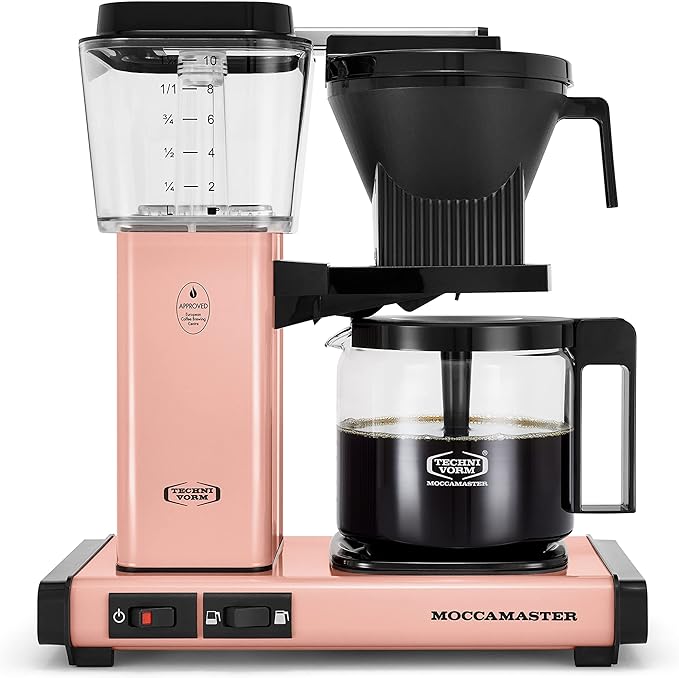 Technivorm Moccamaster 53939 KBGV 10-Cup Coffee Maker Pink, 40 Ounce by Unknown