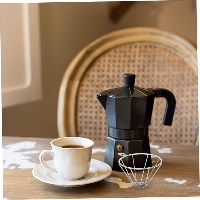 Cone Filter Funnel Stand Stainless Steel Drip Funnel Holder Versatile Coffee - Image 5