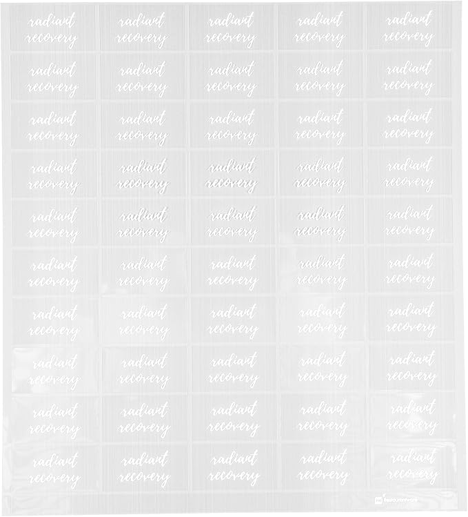 Restaurantware-1.9 x 1 Inch Radiant Recovery Juice Bottle Labels, 100 by Restaurantware