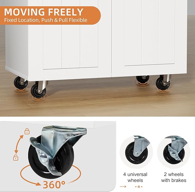 Shintenchi Kitchen Island cart - Image 5