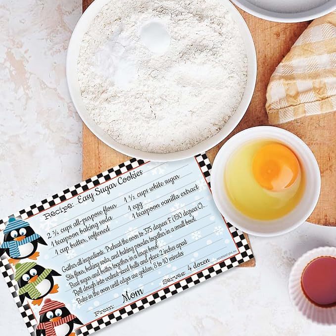 Current Penguin Holiday Recipe Cards - Image 3
