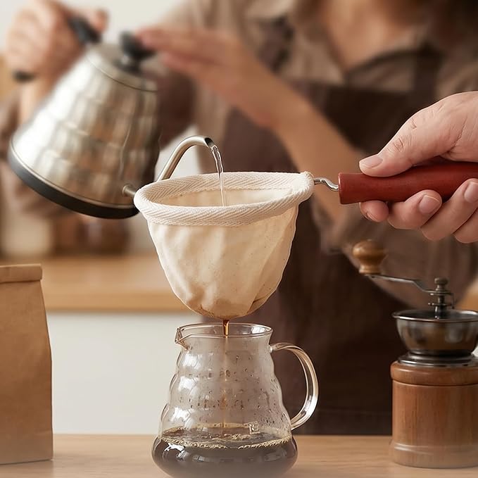 Flannel Cloth Coffee Strainer - Image 6