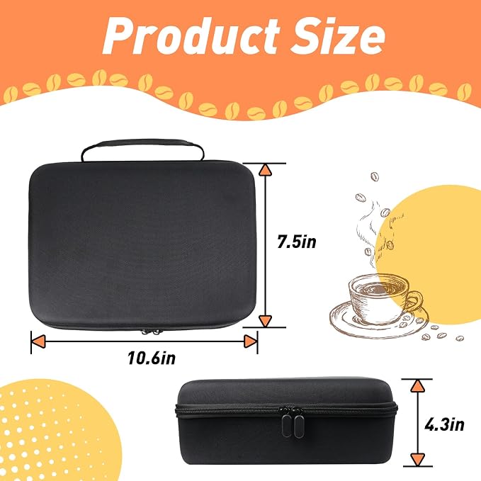 Portable Electric Espresso Machine Carrying Bag Compatible - Image 3