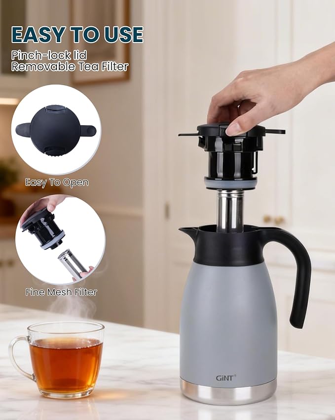 GiNT 51oz Thermal Coffee Carafe - Image 4