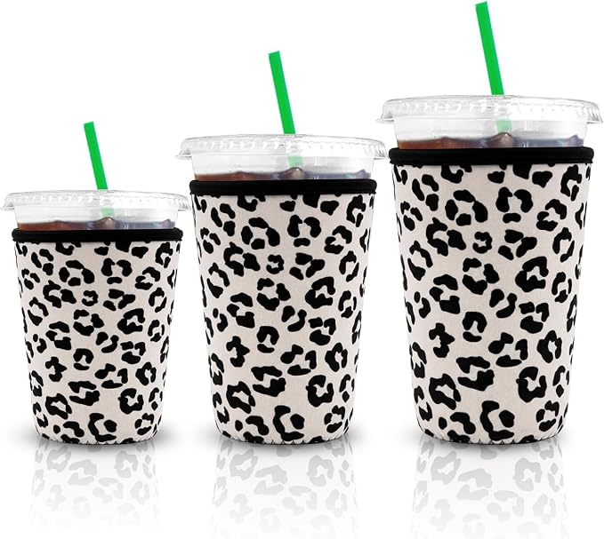 Reusable Iced Coffee Insulator Sleeve by XccMe
