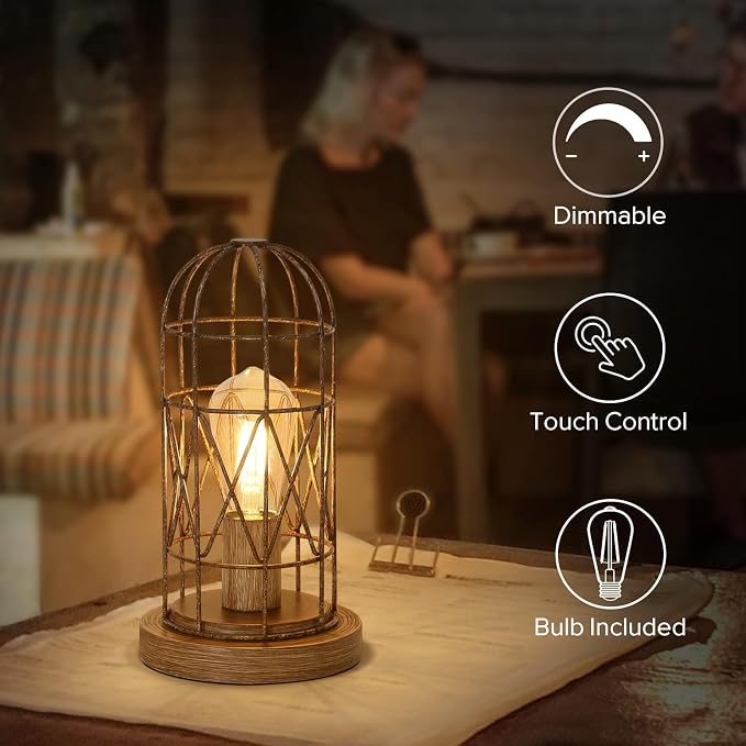 Touch Control Table Lamp for Small Spaces - Image 2
