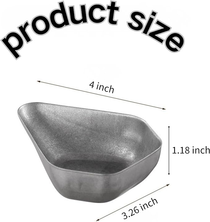 Coffee Bean Dosing Cup Stainless Steel Dosing Tray 4x3.26x1.18 in | Espresso - Image 6