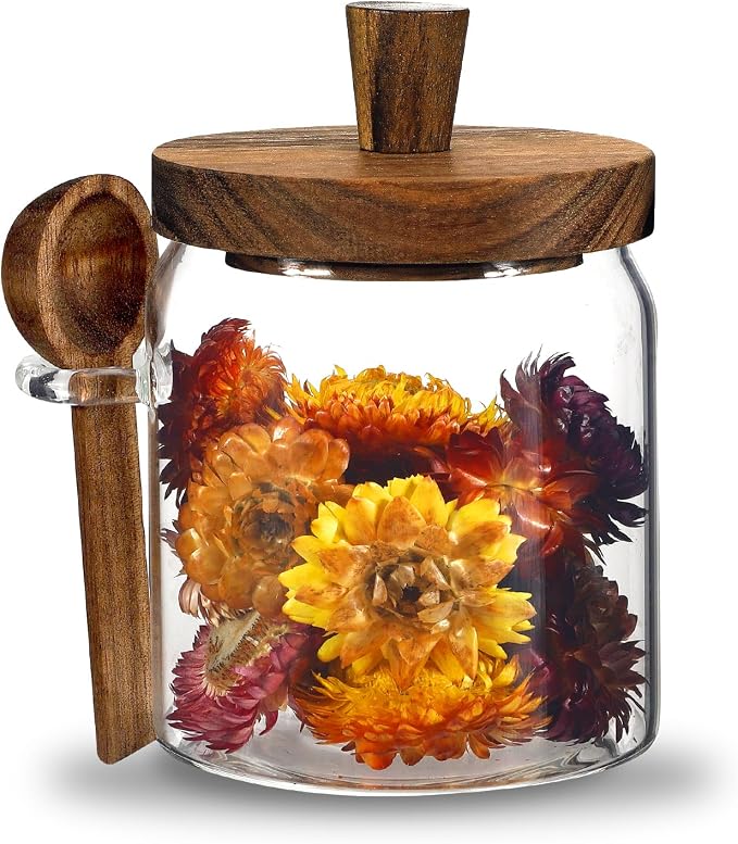13oz Small Glass Food Storage Jar by Foyofly