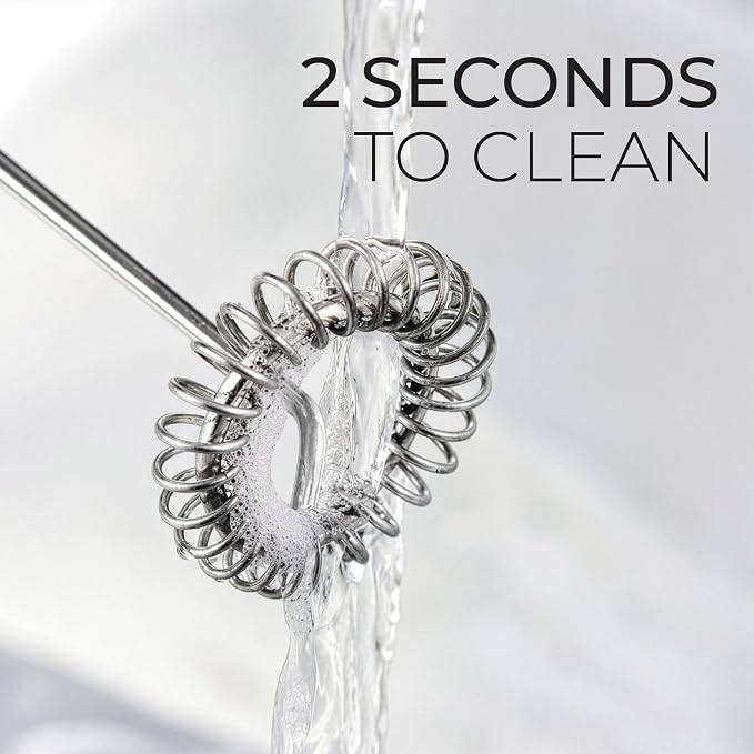 Zulay Kitchen Powerful Milk Frother Handheld Wand - Image 6