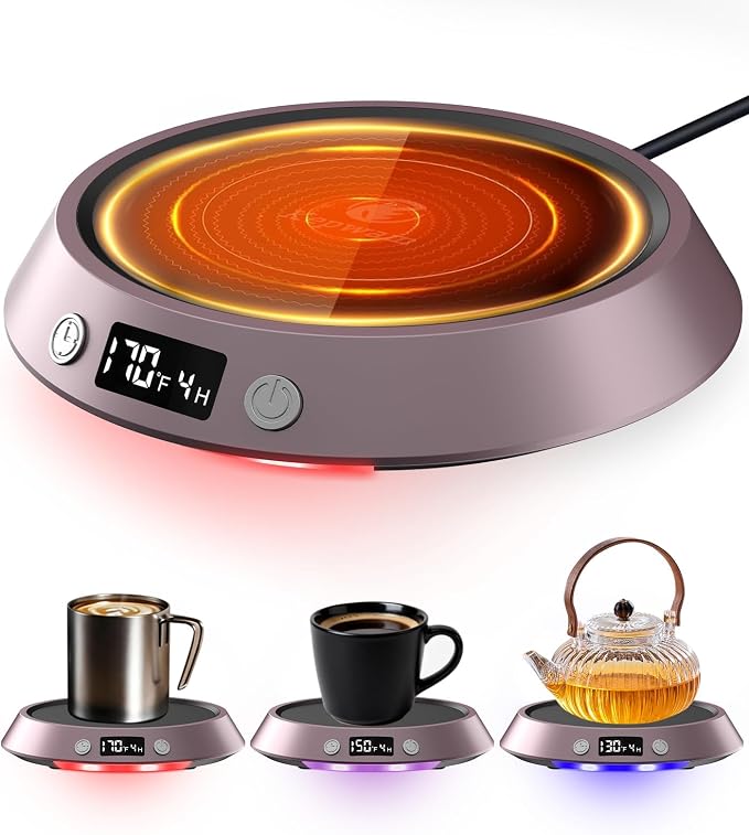 Kepwam Coffee Mug Warmer - 50W Electric Coffee Warmer by Kepwam