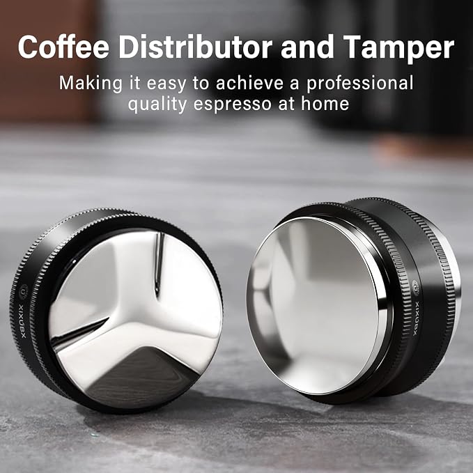 XIXUBU 58.35mm 2-in-1 Espresso Distributor & Tamper - Image 2