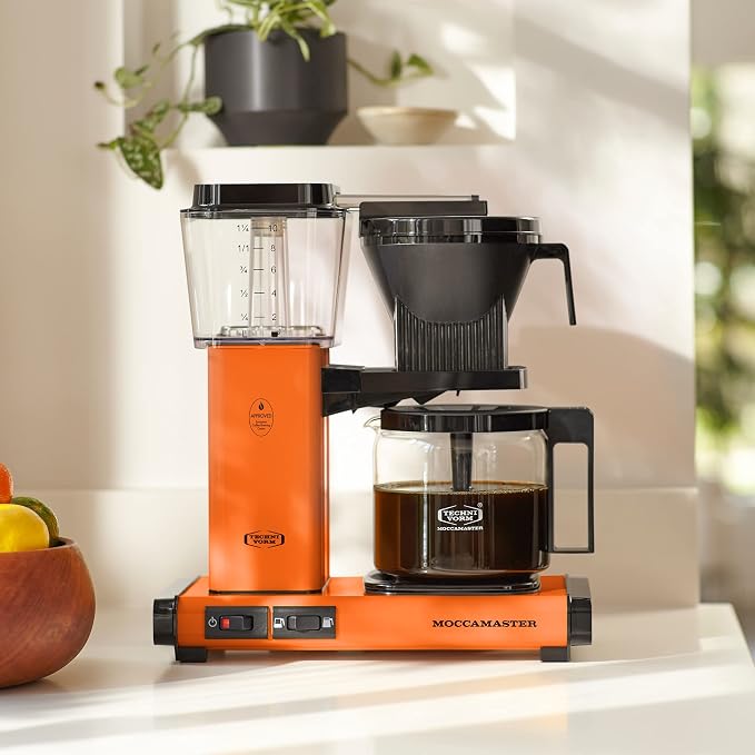 Technivorm Moccamaster Moccamaster 53947 KBGV 10-Cup Coffee Maker Orange - Image 11