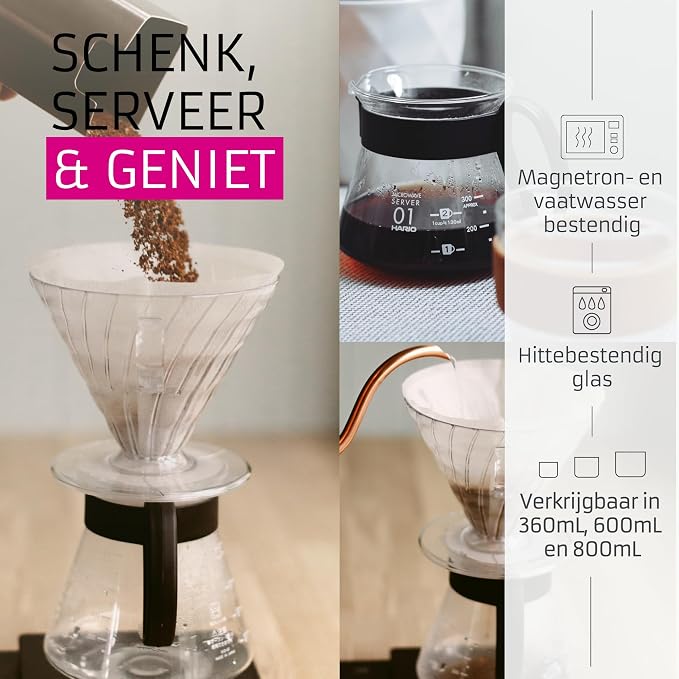 Hario V60 Glass Range Coffee Server - Image 3