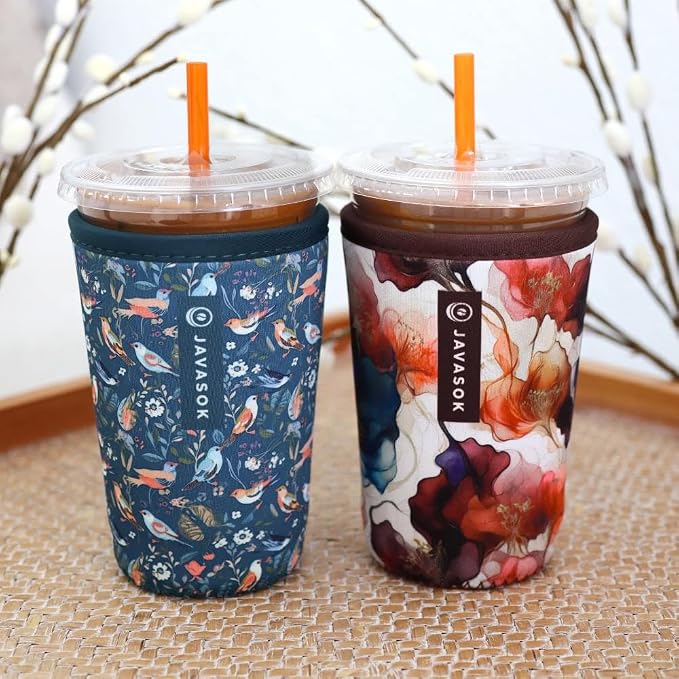 Sok It JavaSok Iced Coffee & Cold Soda Insulated Neoprene Cup Sleeve - Image 4