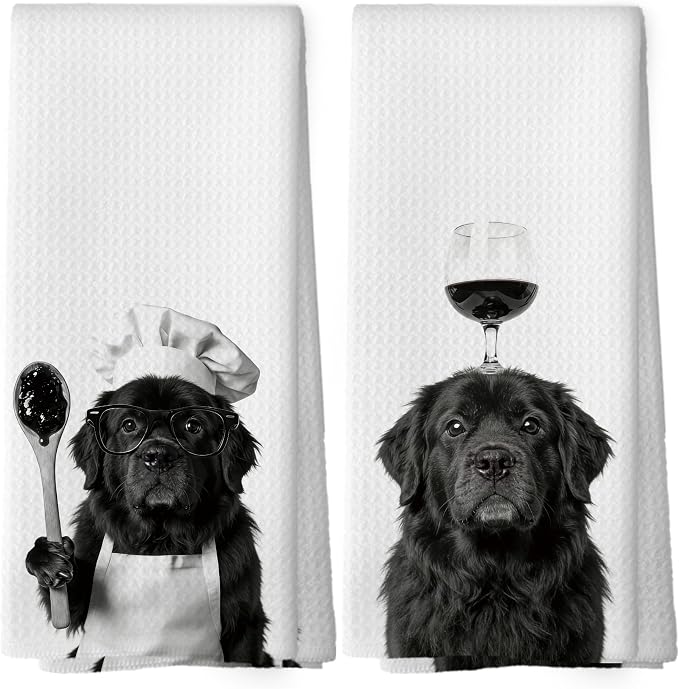 Funny Newfoundland Hand Towels, Newfoundland Gifts by XPH