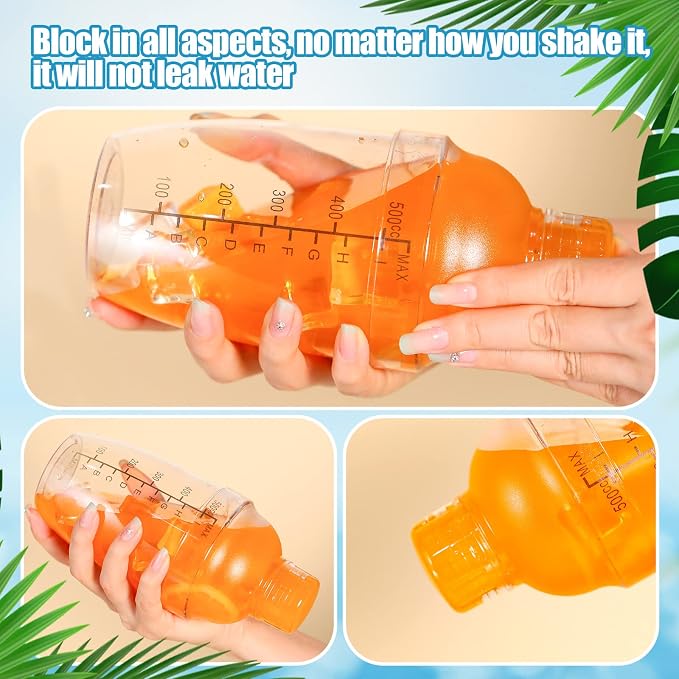 Lallisa 12 Pcs Plastic Cocktail Shaker Drink Mixer - Image 4