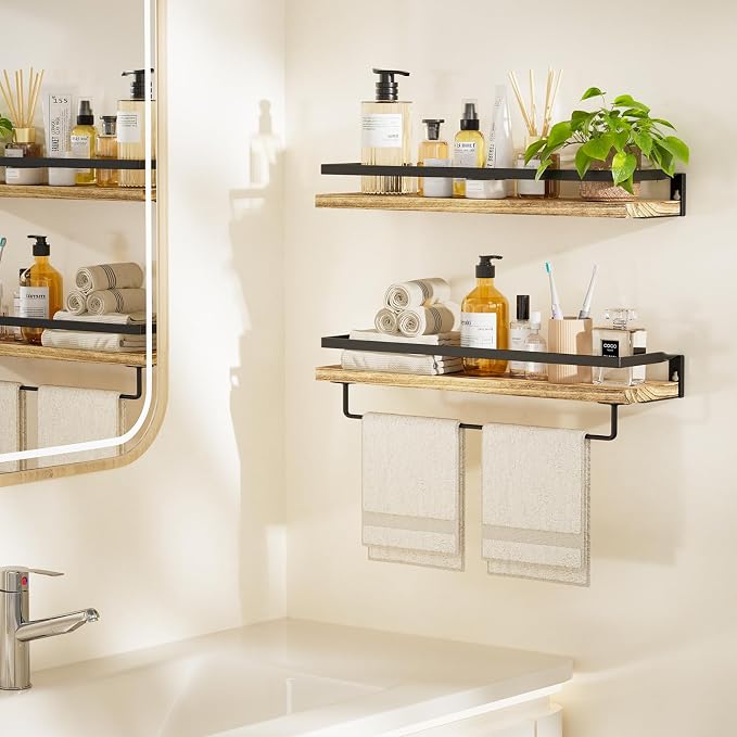 AMADA HOMEFURNISHING Bathroom Shelves - Image 4