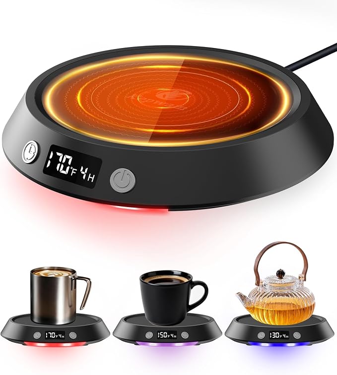 Kepwam Coffee Mug Warmer - 50W Electric Coffee Warmer by Kepwam