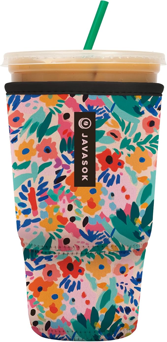 Sok It JavaSok Iced Coffee & Cold Soda Insulated Neoprene Cup Sleeve by SokIt