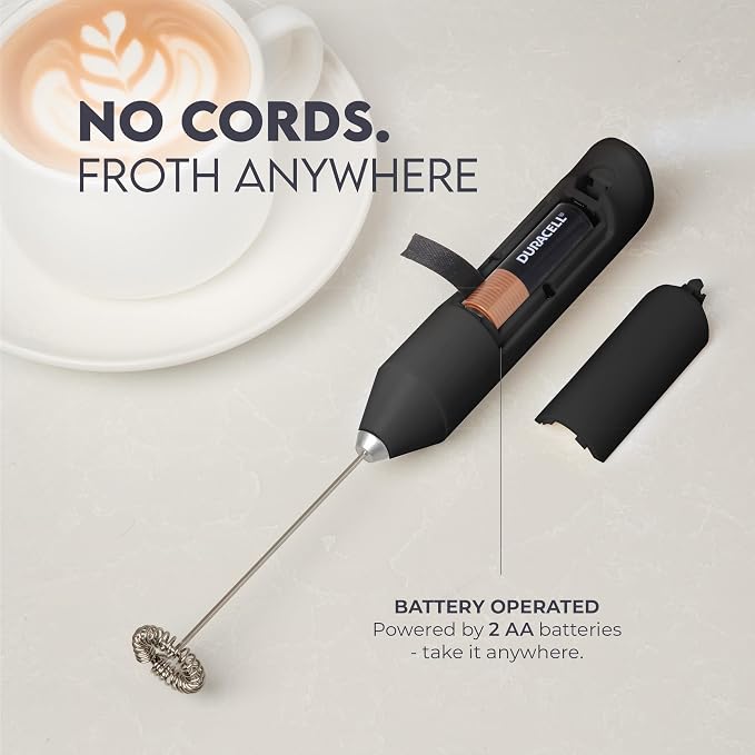 Zulay Kitchen Powerful Milk Frother Wand - Image 4