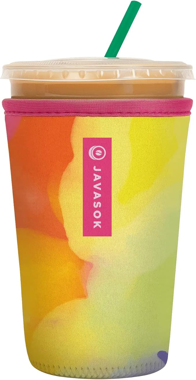Sok It JavaSok Iced Coffee & Cold Soda Insulated Neoprene Cup Sleeve by SokIt