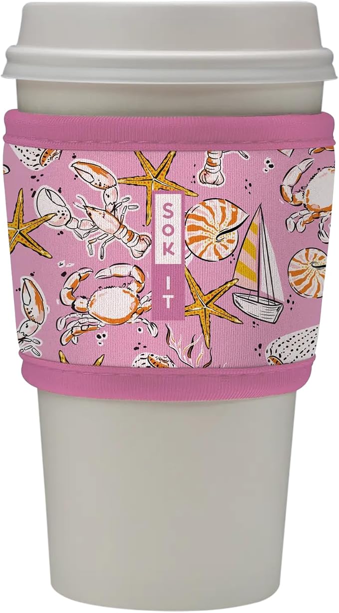 Sok It HotSok Coffee & Tea Reusable Insulated Neoprene Cup Sleeve by SokIt