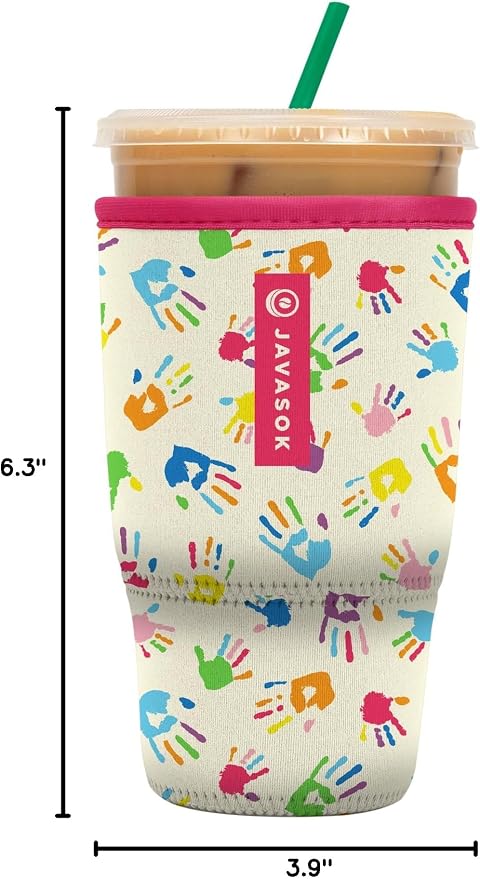 Sok It JavaSok Iced Coffee & Cold Soda Insulated Neoprene Cup Sleeve - Image 8