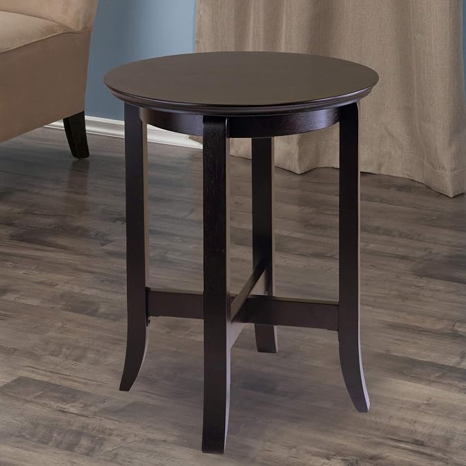 Winsome Toby Round End Table, Small Practical and Elegant Round Table - Image 2